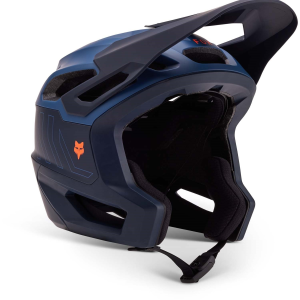 Fox Racing Dropframe Pro Bike Helmet 2024 in Blue size Small | Nylon