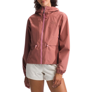 Women's The North Face Daybreak Rain Jacket 2024 in Pink size X-Large | Polyester