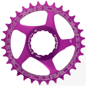 Race Face Narrow Wide Direct Mount Cinch Chainring 2025 in Purple size 30T | Aluminum