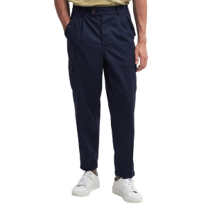 Barbour Faulkner Trouser Men's 2024 Blue Pant in Navy size 34" | Cotton