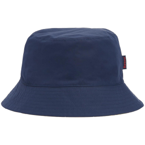 Barbour Hutton Reversible Bucket Hat 2024 in Navy size Small | Cotton/Polyester