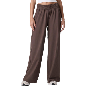 Women's Vuori Villa Wideleg Pants 2026 Brown size Medium | Elastane/Polyester
