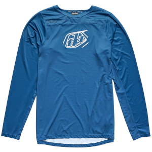 Troy Lee Designs Skyline Long-Sleeve Jersey 2024 in Blue size Small | Polyester