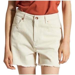 Women's Brixton Lomas Shorts 2024 in White size 29" | Cotton/Denim