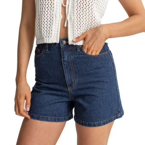 Women's Rhythm Escape Denim Short 2024 in Blue size 10 | Cotton/Denim