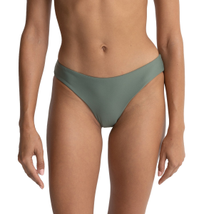 Women's Rhythm Classic Holiday Bikini Bottom 2024 in Green size Small | Nylon/Elastane