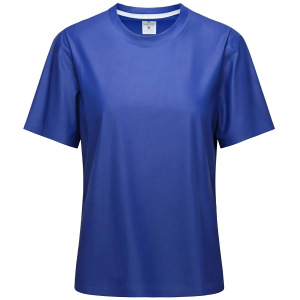 Women's Shredly Beyond Tech T-Shirt 2024 in Blue size 2X-Large | Spandex/Polyester
