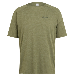 Rapha Trail Technical T-Shirt 2024 in Green size Medium | Polyester