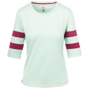 Women's Flylow Hawkins Shirt 2024 in Blue size Large | Spandex/Polyester