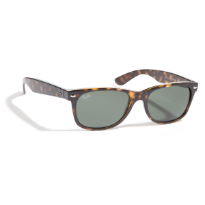 Ray Ban New Wayfarer 55 Sunglasses 2024 in Brown | Plastic