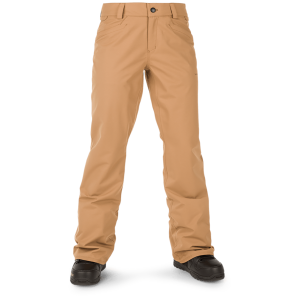 Women's Volcom Hallen Pants 2023 in Brown size Small