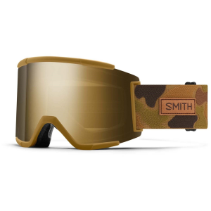 Smith Squad X-Large Low Bridge Fit Goggles 2025 in Gold