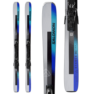 Salomon Stance 80 Skis + M11 GW Bindings 2025 size 177