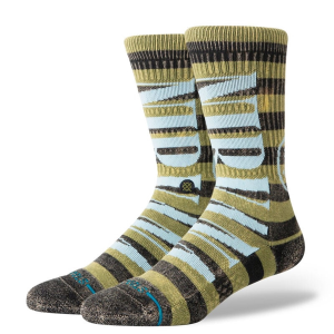 Stance Socks 2024 in Green size Medium | Nylon/Cotton/Elastane