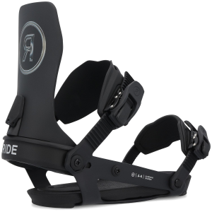 Ride A-6 Snowboard Bindings 2025 in Black size Medium | Aluminum
