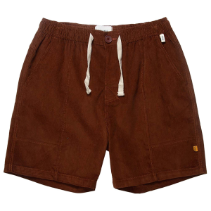 The Critical Slide Society All Day Cord Shorts Men's 2024 in Brown size 34" | Cotton