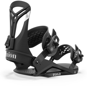 Women's Union Rosa Snowboard Bindings 2025 in Black size Large | Aluminum