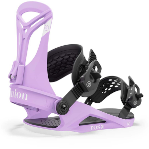 Women's Union Rosa Snowboard Bindings 2025 in Purple size Small | Aluminum