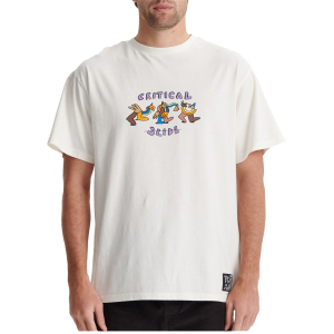 The Critical Slide Society Fauna T-Shirt Men's 2024 in White size Small | Cotton