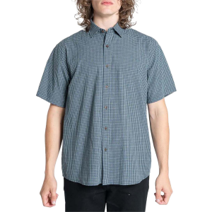 Thrills Precious Energy Short-Sleeve Shirt Men's 2024 in Blue size Medium | Cotton