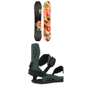 Ride Moderator Snowboard 2025 - 161W Package (161W cm) + L Mens size 161W/L | Nylon/Aluminum