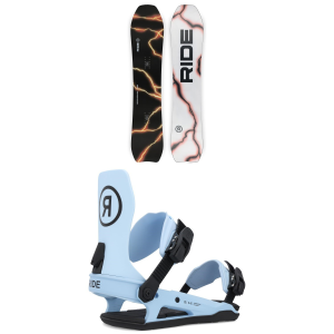 Ride Psychocandy Snowboard 2025 - 154 Package (154 cm) + L Mens in Black size 154/L | Nylon/Aluminum