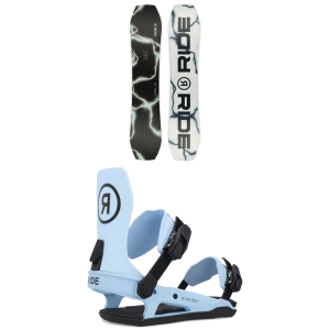 Ride Twinpig Snowboard 2025 - 156W Package (156W cm) + L Mens size 156W/L | Nylon/Aluminum/Bamboo