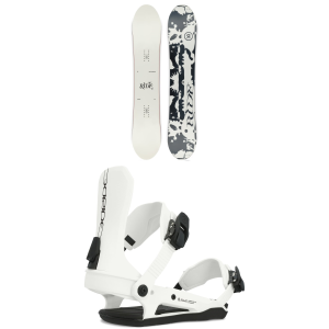 Women's Ride Compact Snowboard 2025 - 150 Package (150 cm) + M Womens size 150/M | Nylon/Aluminum