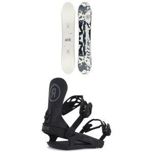 Women's Ride Compact Snowboard 2025 - 150 Package (150 cm) + S Womens in Black size 150/S | Nylon/Aluminum