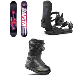 CAPiTA Outerspace Living Snowboard 2025 - 156 Package (156 cm) + L Mens in White size 156/L | Aluminum