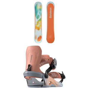 Women's Bataleon Feelbetter Snowboard 2025 - 138 Package (138 cm) + M/L Womens size 138/M/L | Aluminum
