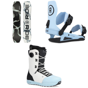 Ride Twinpig Snowboard 2025 - 142 Package (142 cm) + L Mens size 142/L | Nylon/Aluminum/Bamboo