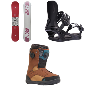 Women's K2 Spellcaster Snowboard 2025 - 149 Package (149 cm) + M Womens in Black size 149/M | Nylon