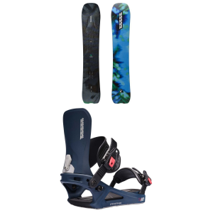 K2 Alchemist Snowboard 2025 - 160 Package (160 cm) + M Mens in Blue size 160/M | Nylon/Bamboo