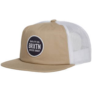 Brixton Gateway NetPlus Trucker Hat 2024 in Brown | Cotton/Polyester