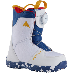 Kid's Burton Grom BOA Snowboard Boots 2026 in White size 3K