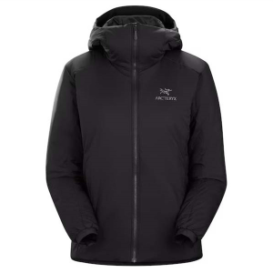 Women's Arc'teryx Atom Heavyweight Hoodie 2026 in Black size X-Large | Nylon/Polyester