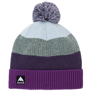 Kid's Burton Fleece-Line Pom Beanie Hat 2025 in Purple | Polyester
