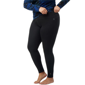 Women's Smartwool Classic Thermal Base Layer Plus Bottoms 2025 - XX2X-Large in Black size Xxxxl