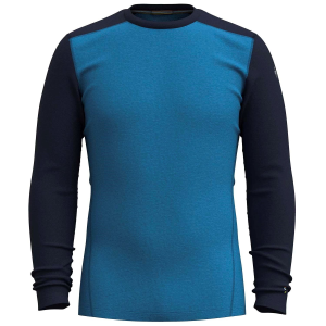 Smartwool Classic Thermal Base Layer Crew Top Men's 2025 in Blue size Small