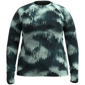 Women's Smartwool Classic Thermal Base Layer Plus Top 2025 in Green size 2X-Large