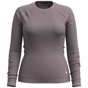 Women's Smartwool Classic Thermal Base Layer Crew Top 2026 in Brown size X-Large