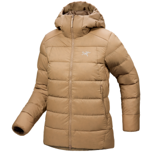Women's Arc'teryx Thorium Hoodie 2025 in Brown size Large | Nylon