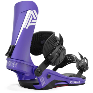 Union Atlas Snowboard Bindings 2025 in Purple size Small | Nylon/Aluminum