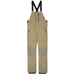 686 GORE-TEX Stretch Dispatch Bibs Men's 2025 in Brown size X-Large