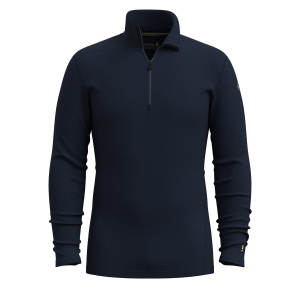 Smartwool Classic Thermal Base Layer 1/4 Zip Top Men's 2026 in Blue size 2X-Large