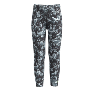 Kid's Smartwool Classic Thermal Base Layer Bottoms 2025 in Gray size Small