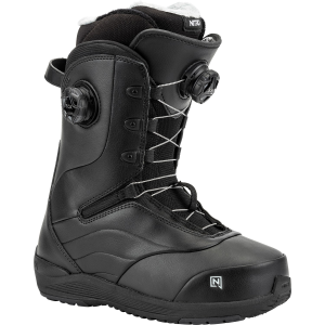 Women's Nitro Crown Boa Snowboard Boots 2025 in Black size 9.5 | Rubber