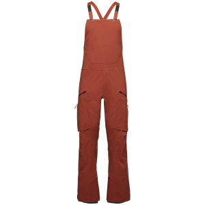 Black Diamond Factor Bibs Men's 2026 Red size X-Large | Nylon/Wool/Polyester