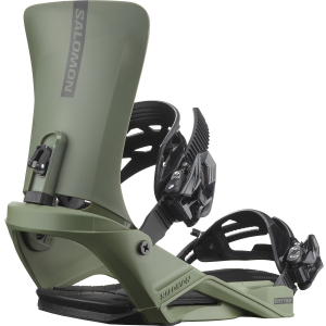 Salomon Rhythm Snowboard Bindings 2026 in Green size Large